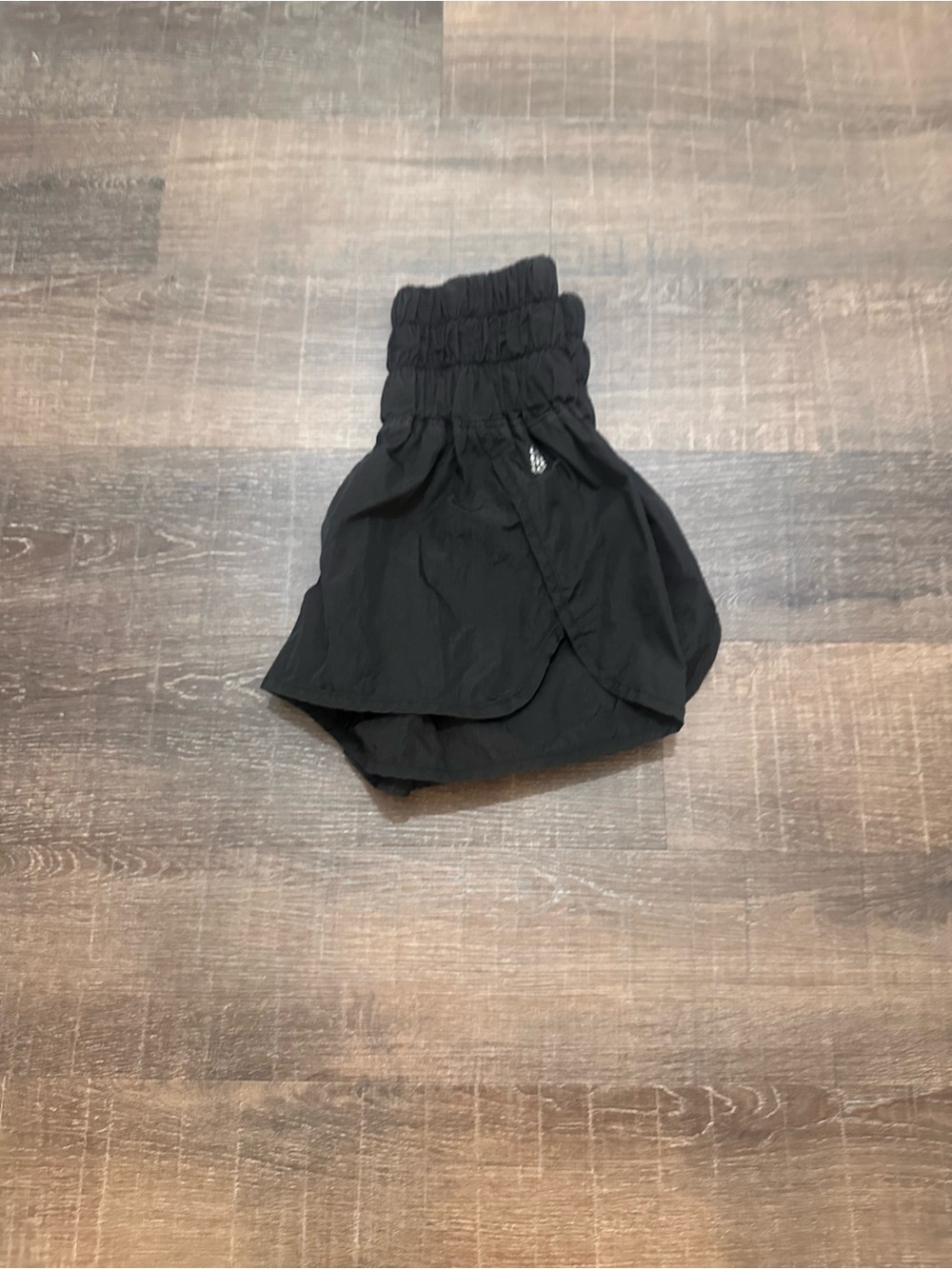 Free People Movement The Way Home High Rise Black Shorts Size Small - Picture 5 of 5